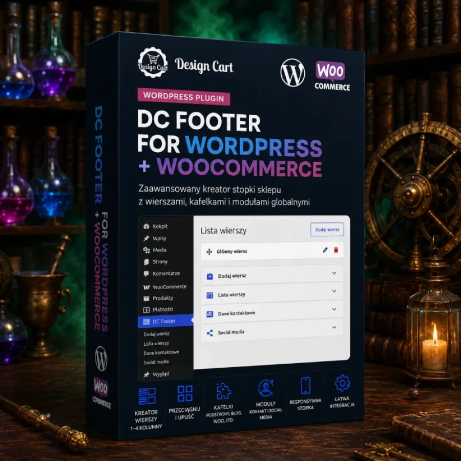 Design Cart Woo Footer