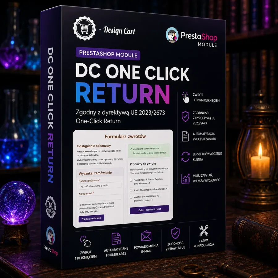 Design Cart One Click Return