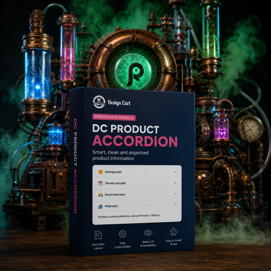 Design Cart Product Acordion
